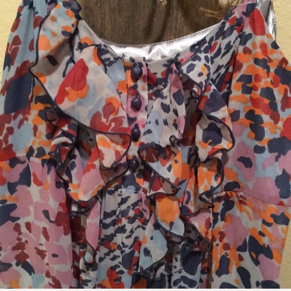 Kensie Chiffon Maxi Dress - Picture 2 of 4